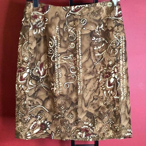DANA BUCHMAN WRAP SKIRT SIZE 6